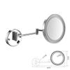 3X Magnification Wall Mounted Lighted Vanity Mirror LED Lighted 8 Inches Double Sided Makeup Mirrors Powered by Charging (Color : D) view 2