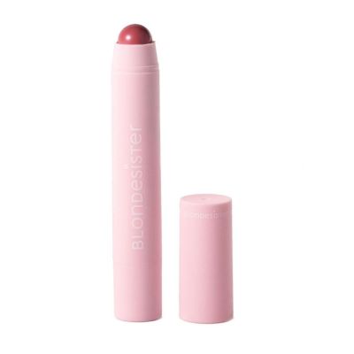 Blondesister 2 in 1 Its Up To You Lip and Cheek - Lipstick for Women and Blush for Cheeks - Multi-Use Creamy Texture - 05 Lovely Mauve - 0.12 oz.