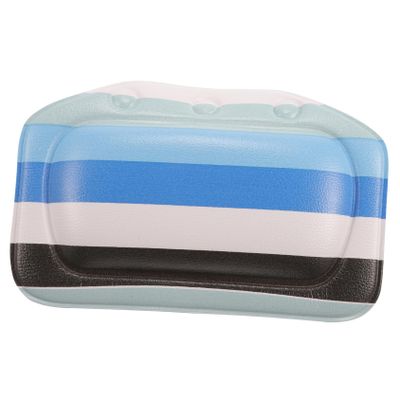 Beaupretty Bathtub Headrest Pillow for Neck and Shoulder Support Durable Material Comfortable Foam Cushion with Suction Cups for Relaxation Spa Shower