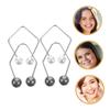 2 Pairs Facial Dimple Trainer for Women Copper Cheeks Exerciser view 3