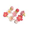 3 Pink peach hair clips Sweet girl hair clips Hair accessories Small Fresh hair clips Summer cute hair clips Ladies Hair clips Girls Ladies Gift