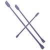 VINTORKY 3pcs Mini Silicone Makeup Spatula for Cosmetics Skincare Beauty Routine view 1