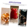 SOESFOUFU 3pcs Mini Silicone Spatula Set Double-ended Makeup Applicator for Skincare and Cosmetic Use Durable and Portable Tools for Mixing and Applying Products view 3