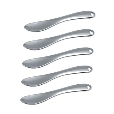 FOMIYES 5pcs Metal Eye Cream Scoop Smooth Surface Lotion Applicator for Face Skin Care