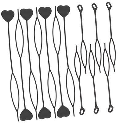HAKIDZEL 40pcs Heart Shape Hair Braid Tool Ponytail Maker Clip Women Hair Styling