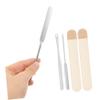 Beatifufu 1set Foundation Mixing Stick Spatula Makeup Tool Handle Cosmetic Mixer for Foundation Nail Polish Mixing Spatula view 3