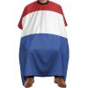 Vafogehu Adult Barber Cape Luxembourg Flag Hairdresser Haircut Shawl Barber Apron view 1