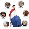 Vafogehu Adult Barber Cape Luxembourg Flag Hairdresser Haircut Shawl Barber Apron view 3