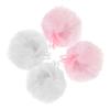 FOMIYES 4pcs Makeup Triangle Powder Puff Soft and Fluffy for Dry Powder Application Cleaning Pads for Face Random Style view 1