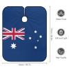 Vafogehu Adult Barber Cape Australian Flag Hairdresser Haircut Shawl Barber Apron view 2