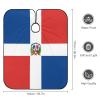 Vafogehu Adult Barber Cape Dominican Flag Hairdresser Haircut Shawl Barber Apron view 2