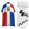 Vafogehu Adult Barber Cape Dominican Flag Hairdresser Haircut Shawl Barber Apron view 4