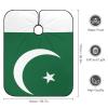 Vafogehu Adult Barber Cape Pakistan Flag Hairdresser Haircut Shawl Barber Apron view 2