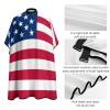 Vafogehu Adult Barber Cape American Flag Hairdresser Haircut Shawl Barber Apron view 4