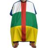 Vafogehu Adult Barber Cape Central African Flag Hairdresser Haircut Shawl Barber Apron view 1
