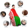 Vafogehu Adult Barber Cape Belarusian Flag Hairdresser Haircut Shawl Barber Apron view 3