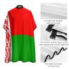 Vafogehu Adult Barber Cape Belarusian Flag Hairdresser Haircut Shawl Barber Apron view 4