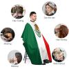 Vafogehu Adult Barber Cape Mexico Flag Hairdresser Haircut Shawl Barber Apron view 3