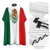 Vafogehu Adult Barber Cape Mexico Flag Hairdresser Haircut Shawl Barber Apron view 4