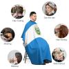 Vafogehu Adult Barber Cape El Salvador Flag Hairdresser Haircut Shawl Barber Apron view 3