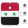 Vafogehu Adult Barber Cape Flag of Syria Hairdresser Haircut Shawl Barber Apron view 2
