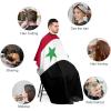 Vafogehu Adult Barber Cape Flag of Syria Hairdresser Haircut Shawl Barber Apron view 3