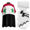 Vafogehu Adult Barber Cape Flag of Syria Hairdresser Haircut Shawl Barber Apron view 4