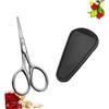 MAGICLULU 1 Set Portable Beard Scissors Precision Mustache Trimming Scissors for Men view 4