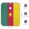 Vafogehu Adult Barber Cape Cameroon Flag Hairdresser Haircut Shawl Barber Apron view 2