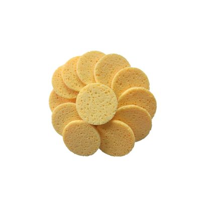 MAGICLULU 20pcs Makeup Remover Pads Round Skin-friendly Cotton Sponge for Face Cleaning Gentle Exfoliation and Deep Cleansing for Skin Types