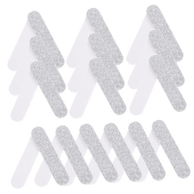PLAFOPE 30pcs Glitter Nail File Strips for Fingernails Portable Nail Buffer for Manicure and Pedicure Safe Durable and Lightweight Art and Beginners