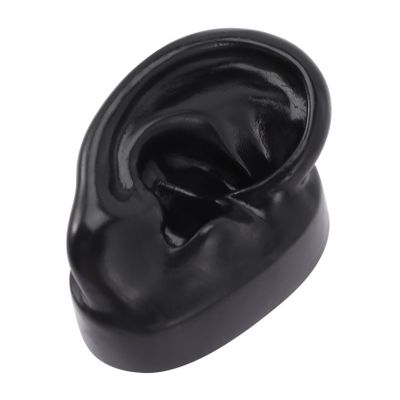 SOESFOUFU Realistic Elf Ears Cosplay Silicone Ear Model Fake Jewelry Display Piercing Kit Practice Tool