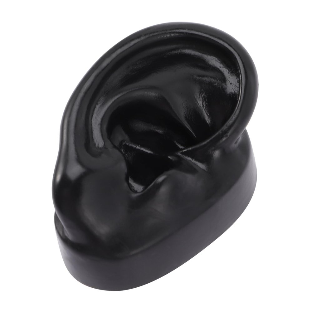 SOESFOUFU Realistic Elf Ears Cosplay Silicone Ear Model Fake Jewelry Display Piercing Kit Practice Tool
