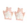 MERRYHAPY 2pcs Bath Gloves Loofah Exfoliating Sponge Scrubber for Boys and Girls Adults Bathing Glove Gentle Massage Quick-dry Material view 1