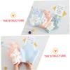 MERRYHAPY 2pcs Bath Gloves Loofah Exfoliating Sponge Scrubber for Boys and Girls Adults Bathing Glove Gentle Massage Quick-dry Material view 3