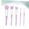 MAGICLULU Makeup Paint Brush Set 5 Pcs Cosmetics Brush Set for Women Powder/Eyebrow/Blending view 2