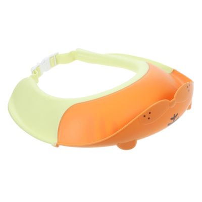 FRCOLOR Bath Visor for Toddlers Boys and Girls Shower Cap Ear Protection Soft Comfortable Hair Washing Cap