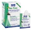 Dr. Fischer Tea Tree Oil Eye Wipes - Eyelid Wipes for Sensitive Eyes with Hyaluronic Acid and Chamomile, Makeup Remover, Daily Cleanser (30 wipes) view 1