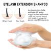 600ml Lash Shampoo Bulk, Eyelash Extensions Cleanser for Extensions, Safe Makeup Remover, Non-irritating or Burning Formula Eyelid Foaming Cleanser for Professional Salon and Home Use (Classic Charm) view 4
