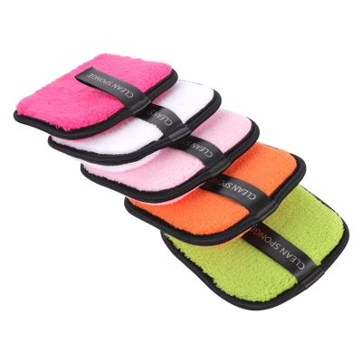 VINTORKY 5pcs Facial Cleansing Makeup Removal Pads Random Sponges for Gentle Skin Cleaning for Home Travel and Daily Use