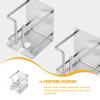 FONDOTIN Wall-mounted Electric Shaver Holder Durable Razor Stand for Shower Keeps Shaving Supplies Organized Prolongs Electric Shaver Life Easy Installation view 4