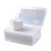 VINTORKY 1000pcs Non-Woven Makeup Pads for Face Skin-Friendly Cosmetic Cotton Rounds for Makeup Removal Lightweight and Facial Cleansing Pads Storage Box view 1