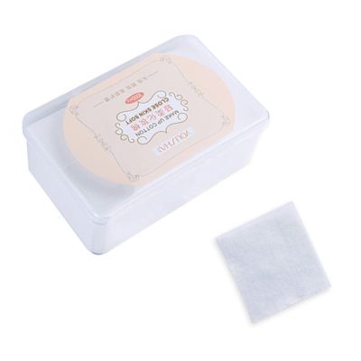 HAKIDZEL 1000pcs Non-Woven Makeup Facial Pads Thin Skin-Friendly Cosmetic Pads for Face Makeup Removal with Storage Box Skincare Routine