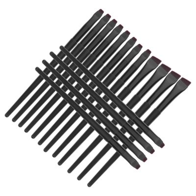 Ipetboom 16pcs Eyeliner Brush Precision Eye Liner Makeup Brushes for Women Ultra-fine Flat Angled Applicators for Compact and Lightweight Design for Easy Carrying