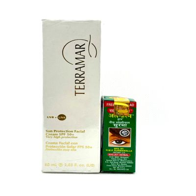 Generic SUN PROTECTION FACIAL CREAM SPF 50+ VERY HIGH PROTECTION, INCLUDE MORROCAN KUHL
