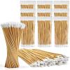 1000PCS 6" Cotton Swabs in Storage Box - Long Cotton Swab with Bamboo Sticks - Lint Free, Highly Absorbent Single Tipped Applicators for Makeup, Pet Care, Home Cleaning view 1