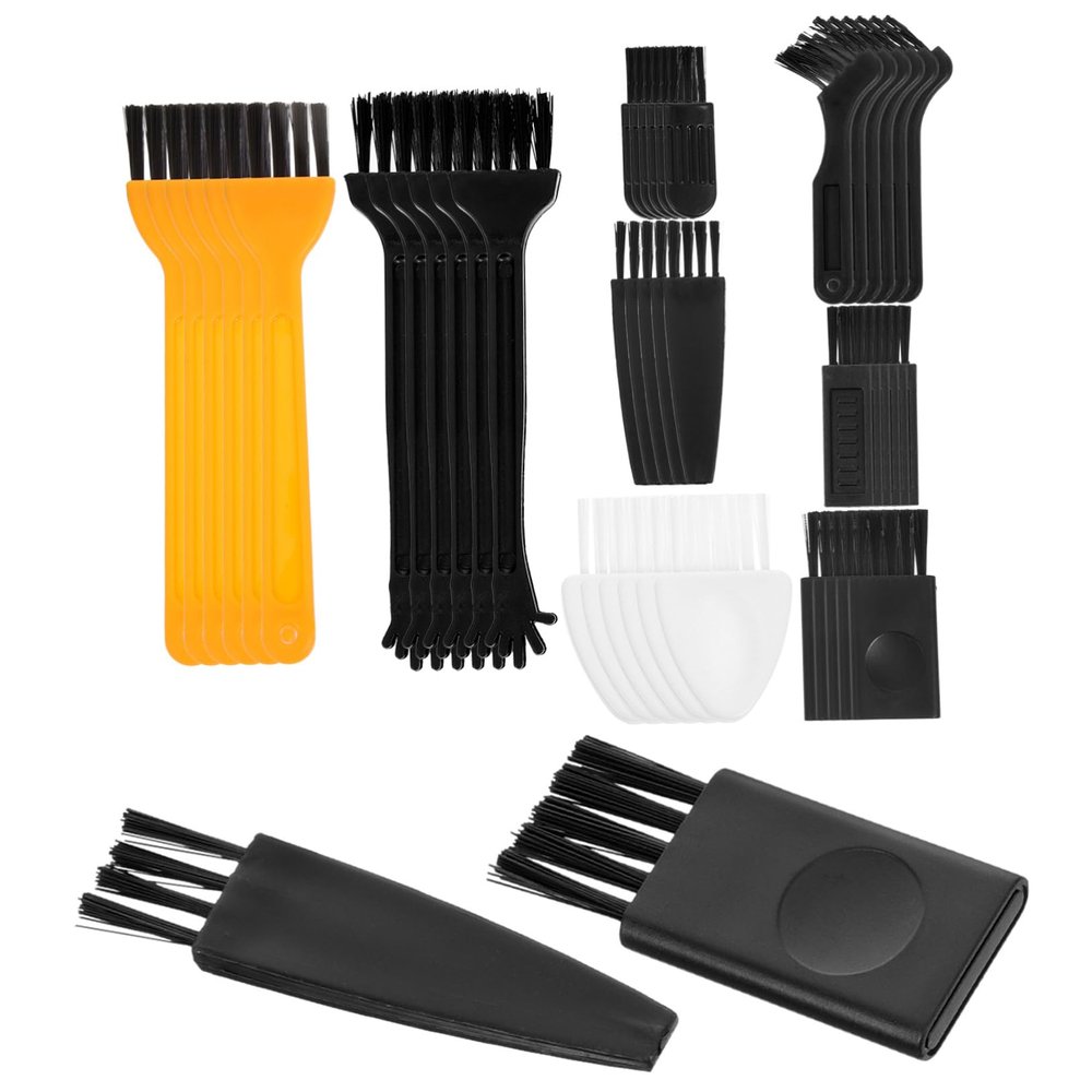 Beatifufu 48pcs Shaver Brush for Cleaning Clippers and Small Hair Cleaning Brushes for Barbershops Compact Design for Dust Removal Versatile Use Grooming and Hairdressing