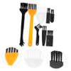 Beatifufu 48pcs Shaver Brush for Cleaning Clippers and Small Hair Cleaning Brushes for Barbershops Compact Design for Dust Removal Versatile Use Grooming and Hairdressing view 3