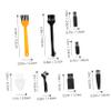 Beatifufu 48pcs Shaver Brush for Cleaning Clippers and Small Hair Cleaning Brushes for Barbershops Compact Design for Dust Removal Versatile Use Grooming and Hairdressing view 4