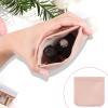 4Pcs Small Makeup Bag, Travel Storage Pouch for Women, Press Buckle Cosmetic Organizer for Lipstick, Jewelry and Purse view 4